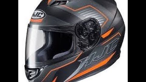 HJC CS 15 and CL17  Shield/visor removal and installing.