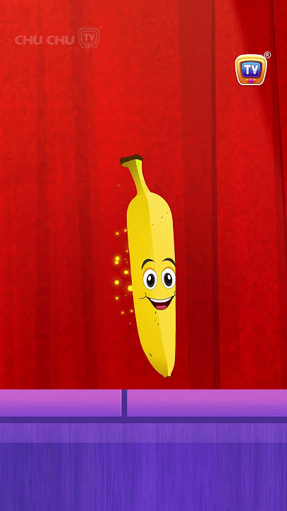 🍌Banana Song for Kids - Catchy & Fun! #Viral #Shorts #nurseryrhymes #babysongs #chuchutv