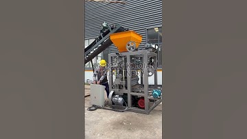 KaiDong QT4-23A semi automatic brick machine#machine #brickproductionline #brickmachine #factory