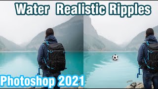 How to Create Water Reflection With Realistic Ripple in Photoshop 2021 Khmer