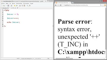 Curso de PHP   08 Incrementos y decrementos