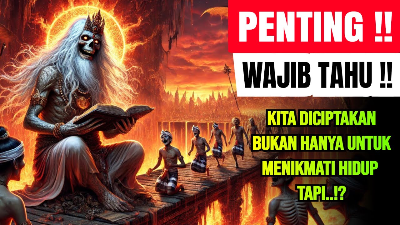 PENTING 🔴 UMAT HINDU WAJIB TAU, MANUSIA DILAHIRKAN BUKAN HANYA UNTUK MENIKMATI HIDUP