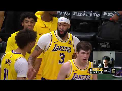 GIANNAS IS A CERTIFIED SHOOTER!!! LAKERS at BUCKS!!