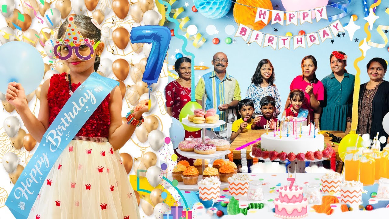Diya's 7th Birthday Celebration | ഇനിയുള്ള BDAY ആഘോഷങ്ങൾ ഇങ്ങനെയാണ്