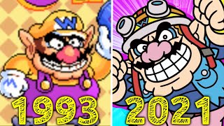 Evolution of Wario Games 1993-2021