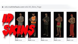 ID SKINS GTA SA-MP!!