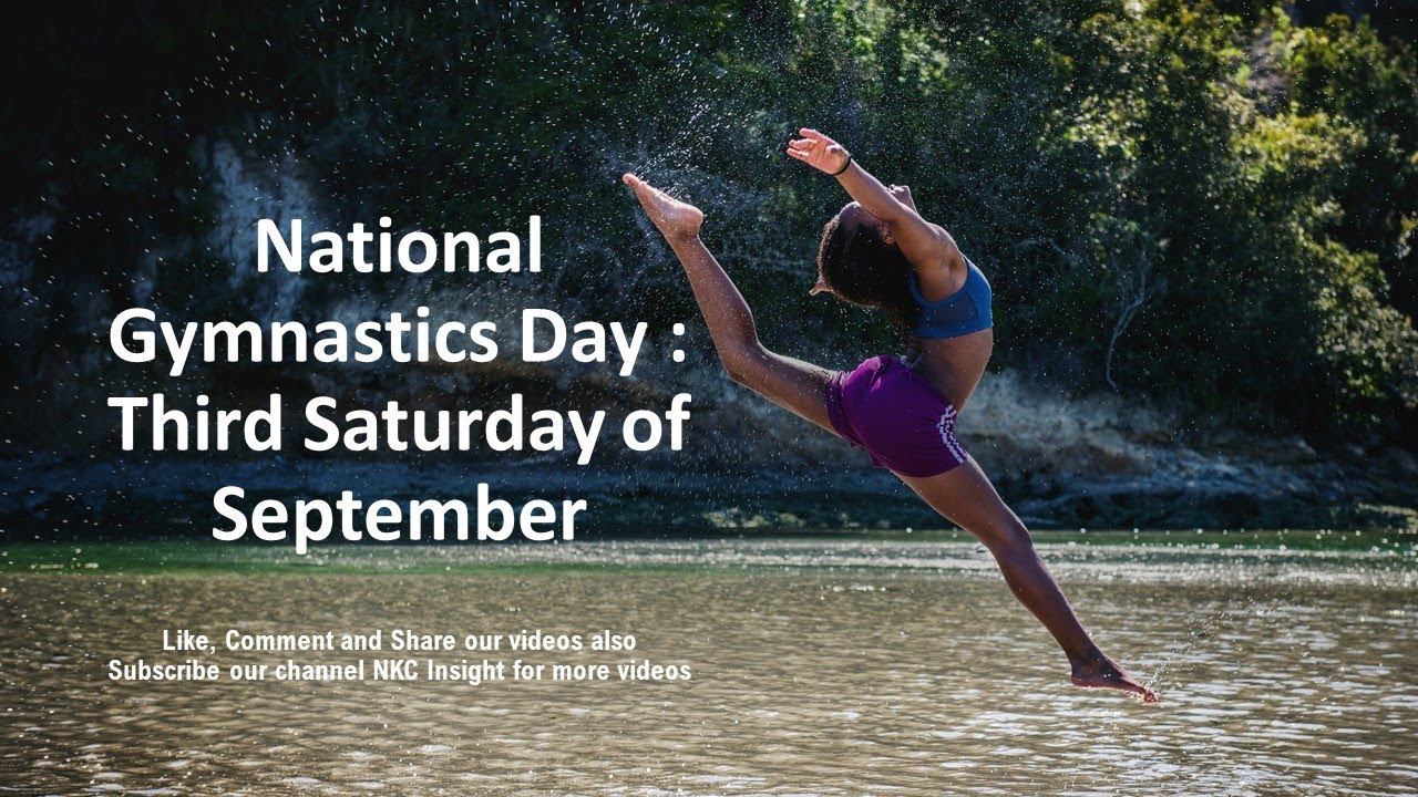 National Gymnastics Day Third Saturday of September YouTube
