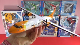 Unboxing best planes : Boeing 787 747 737  Airbus A380 350 Lufthansa Antonov An-124 USA India models