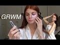 GRWM rutina de día para la universidad | cabello, skincare y makeup :)