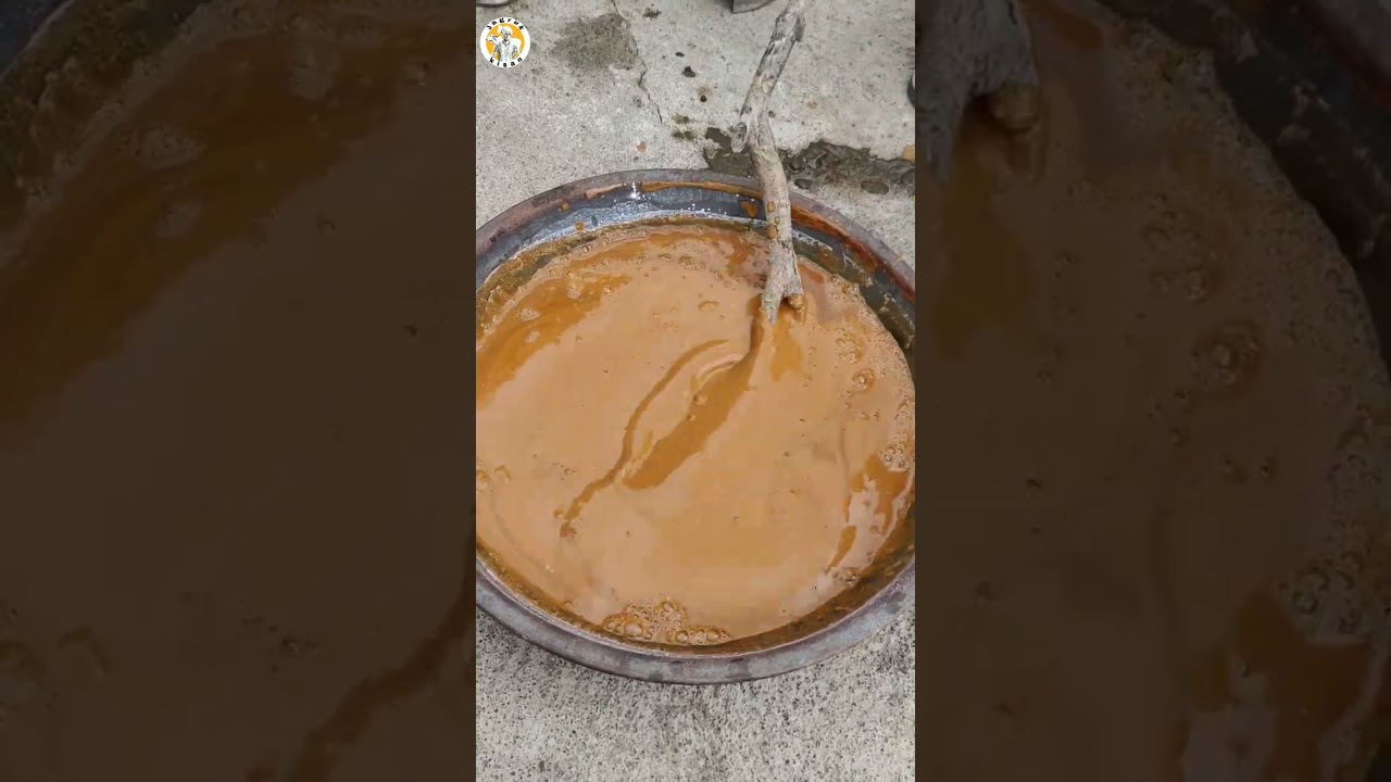 गोबर से आयुर्वेदिक पेंट बनाना सीखो👍Organic Paint made by Cow Dung👌दुनिया का सबसे सस्ता व स्वस्थ पेंट