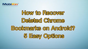 How to Recover Deleted Chrome Bookmarks on Android? 5 Easy Options