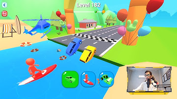 Shape shifting - Landscape Mode Level 180 -181 | Walkthrough Android, ios