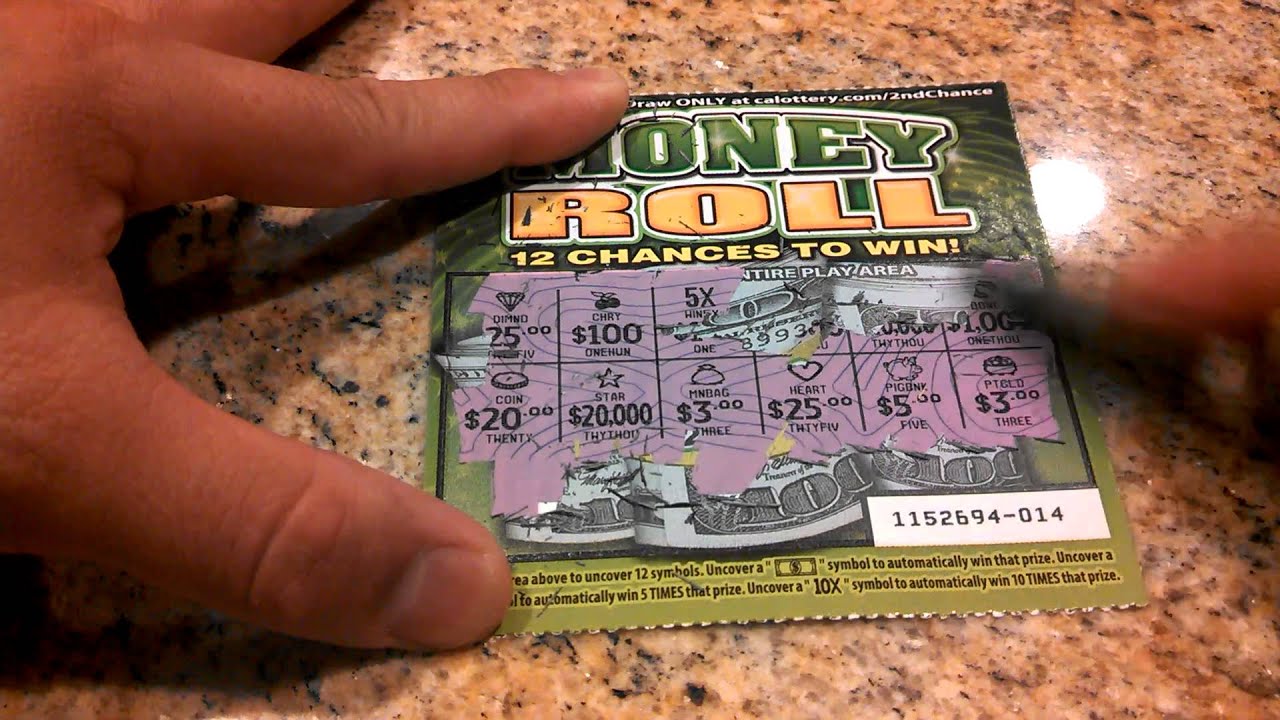 Money Roll $2 CA Lottery Scratchers - small win - YouTube