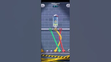 Tangle Fun 3D Puzzle Game Challenge unlocked at level 20 Solved