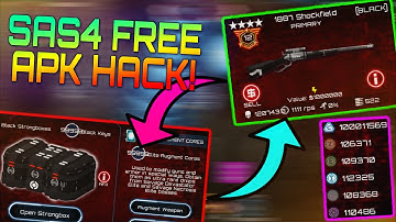 SAS4 APK HACK UNLIMITED BLACK BOXES, KEYS, ELITE AUGMENT CORES, PREMIUM WEAPONS ECT. FREE DOWNLOAD