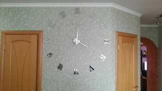 Очень большие и классные часы с Aliexpress. Very large clock with Aliexpress.(Покупал здесь Большие настенные часы http://ali.pub/53npq http://ali.pub/to3im Регистрируйс..., 2016-06-09T16:52:13.000Z)