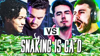 SNAKING IS GA'd.. FIRST SCRIM! 😱 | OpTic Dashy & Co Vs Huke & Co (Dashy POV)