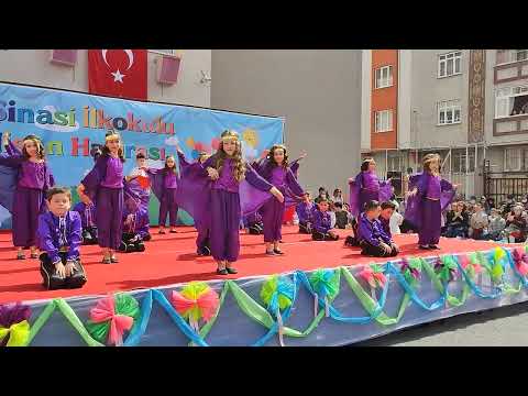Şair Şinasi ilkokulu 23 Nisan 🌺🌸 Anadolu ateşi dans gösterisi❤️💐
