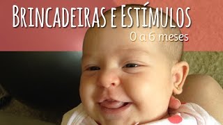 Brincadeiras e estímulos para bebês de 0 a 6 meses  // Renata Conrado