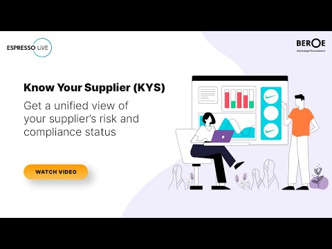 Know Your Supplier (KYS) Dashboard