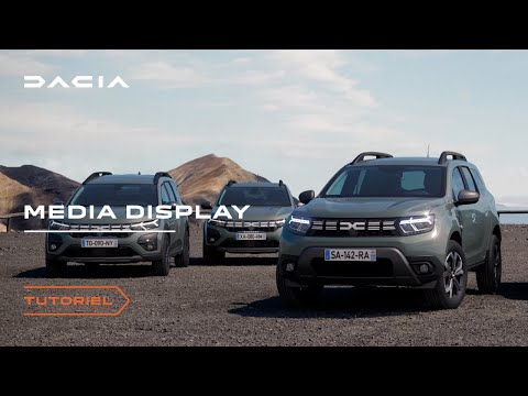 Nouvelle Dacia Sandero - Utiliser Media Display