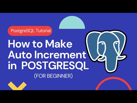 PgAdmin | How to create an Auto Increment Key in PostgreSQL | Serial key in PostgreSQL