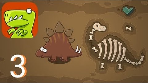 Crazy Dino Park - Gameplay Walkthrough.           Part 3 - Stegosaurus ( Android , IOS ).