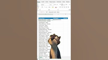 💻 Excel Flash Fill Trick | 2 Second Me  🔥 #Excel #FlashFill #ExcelTips #DataCleaning #ViralShorts
