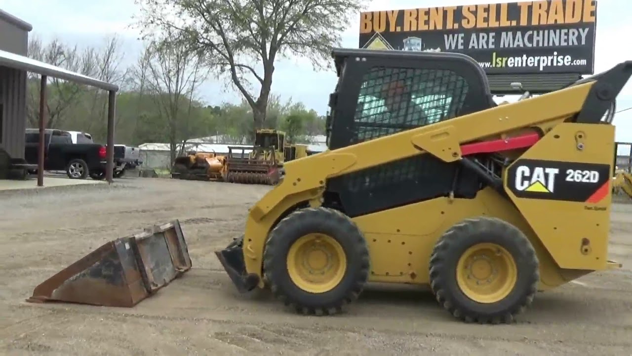 2015 Caterpillar 262d Skid Steer Youtube