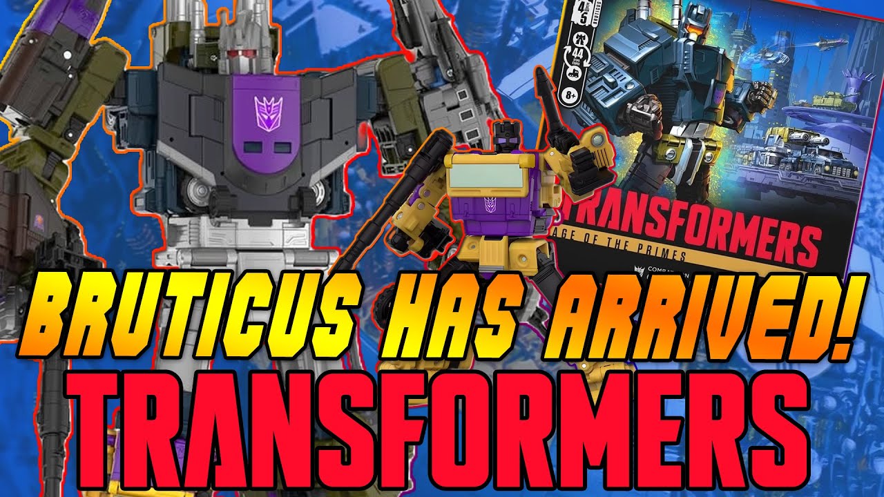 Transformers Age Of The Primes Bruticus, Onslaught, & Swindle HONEST