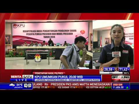 KPU Tetap Umumkan Pemenang Pilpres 2014