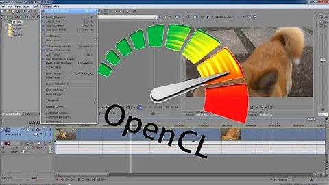 How to enable OpenCL/CUDA acceleration in Sony/Magix Vegas