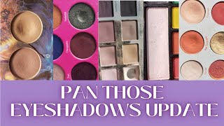 Pan Those Eyeshadows | Update #2.. WOW THIS IS SUPER DELAYED