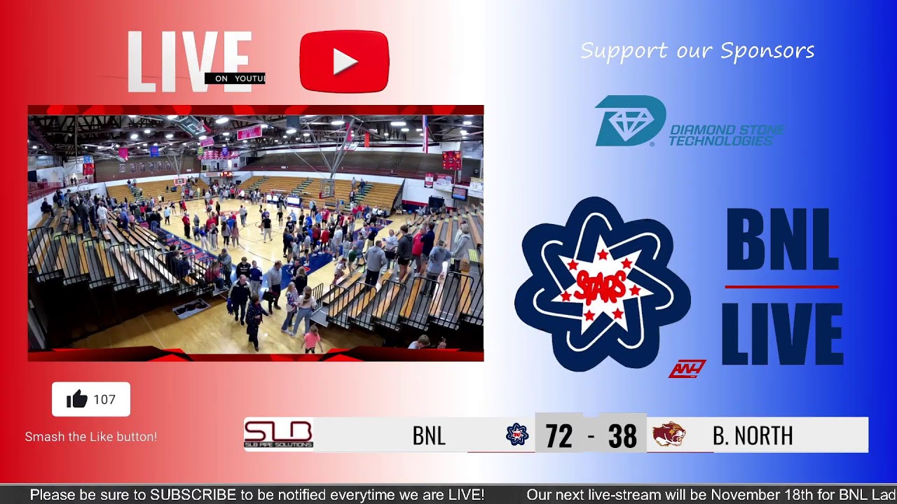 BNL LIVE BNL LADY STARS BASKETBALL YouTube bnl-live-bnl-lady-stars-basketball-youtube