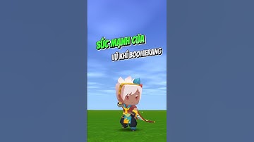 SỨC MẠNH CỦA VŨ KHÍ BOOMERANG TRONG MINIWORLD #miniworldvn #miniworldvatoi #hukhongminiworld