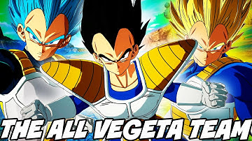 The All Vegeta Team DESTROYS DP Battle Ranked | Dragon Ball Sparking Zero