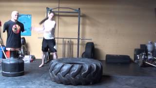 3 Exercises to do with a Big Tire