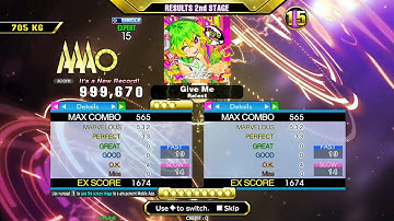 [DDR A3] Give Me (ESP-15) 999,670 PFC