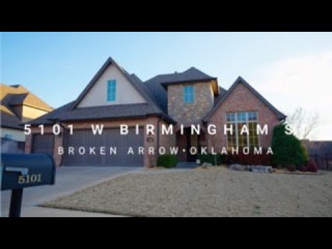5101 W Birmingham St, Broken Arrow, OK home video tour