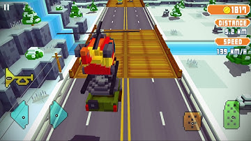 New Cars Games - Blocky Highway Traffic Racing Android Gameplay