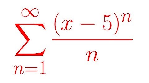 Power Series: Radius and Interval of Convergence