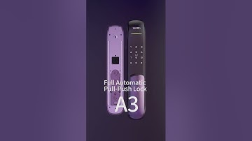 TENON A3 Push-pull Automatic Smart Fingerprint Door Lock.