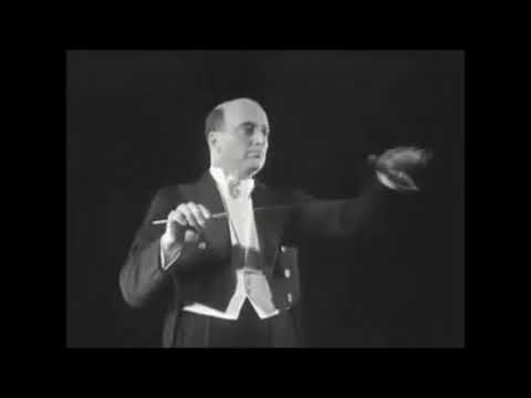 Erich Kleiber conducting Johann Strauss's Waltz An der schönen, blauen Donau (Berlin 1932)