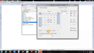 Creating Calendar in Primavera P6