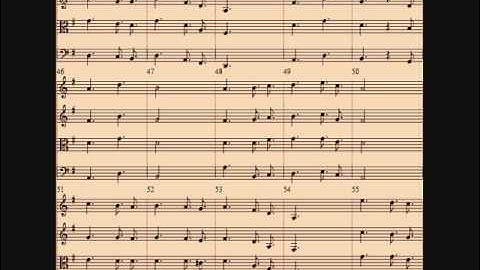 String Quartet #1 Third Movement