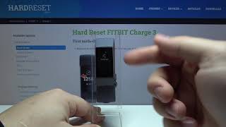 Soft Reset FITBIT Charge 3 – Fix Not Responding Screen screenshot 5
