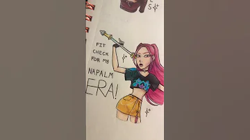 Kpop Art Drawing Sketch Sketchbook 