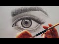 Малювання ока // Рисунок детальний ока. З поясненнями // Drawing the eye
