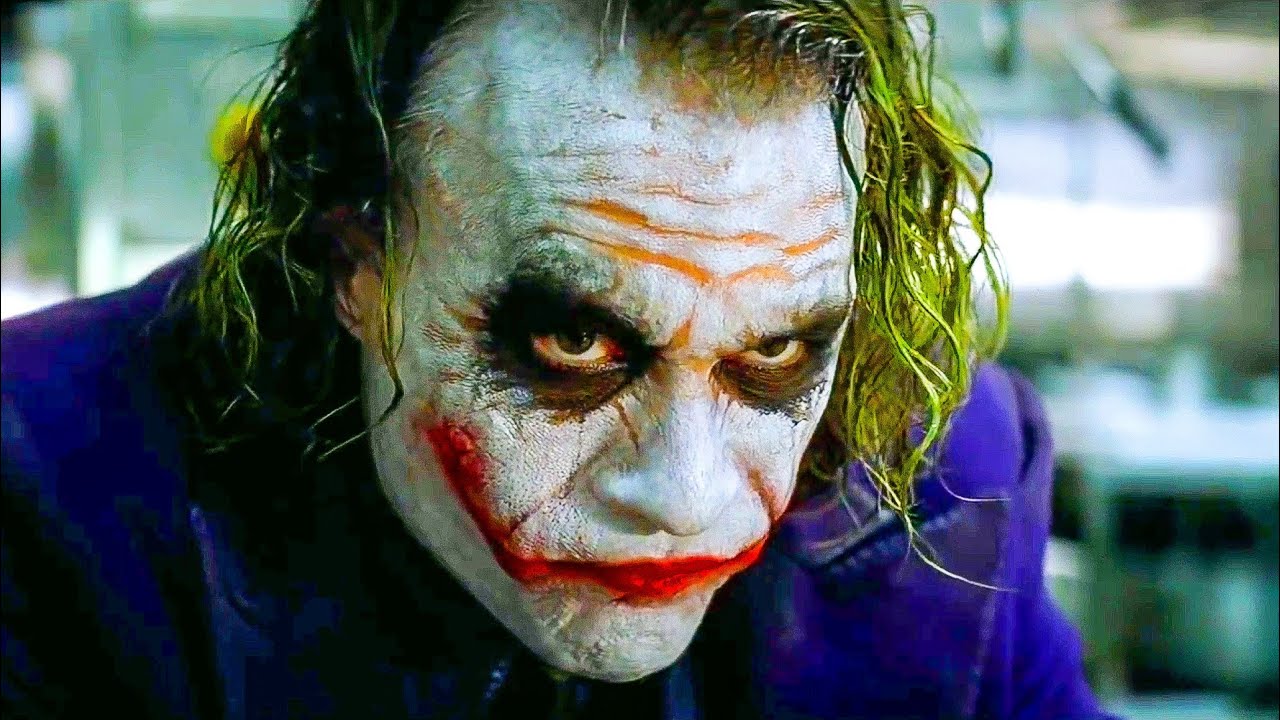 Joker's Pencil Trick Scene | The Dark Knight - YouTube