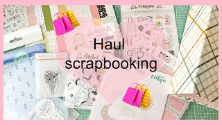 Haul scrapbooking - JUNIO 2023 - Umboxing material scrap